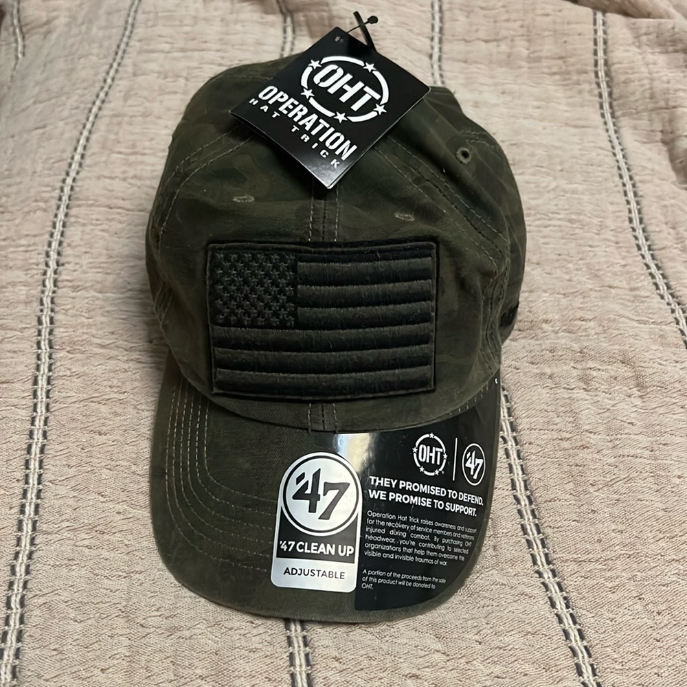 Army Baseball Cap Operation Hat Trick 47’ #army #armyhat #americanflag #america